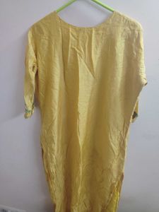 Elegant Yellow Kurta