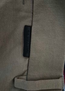 US Apollo ASN Tan Stretch Straight-Fit Trousers 32