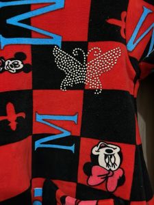 Branded exportCute Girls&#39; Red &amp; Black Dress