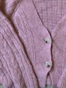 Woolen Crop Cardigan