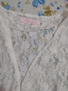 White Lace Bolero Shrug