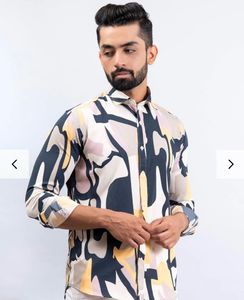 Tistabene Multicolour Abstract Printed Shirt