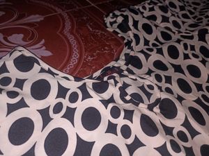 One Day Offer🥳🥳🥳   Black And White Umbrella Kurta