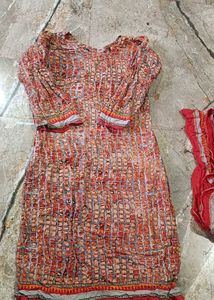 2Kurta with 2Dupatta