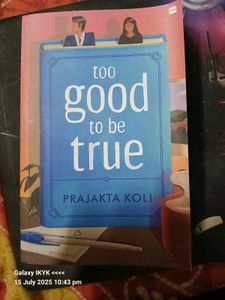 "Too Good To Be True" by Prajakta Koli