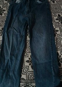 Dark Blue Denim Jeans