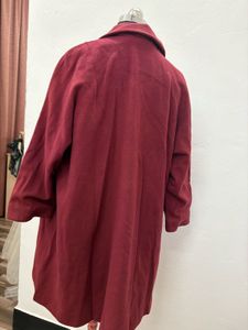 Burgundy Overcoat