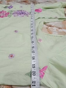 Floral Embroidered Indian suit with dupatta