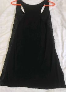 Black Lace Mini Dress