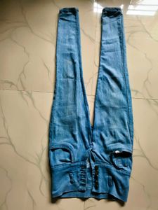 Denim Skinny Jeans (High Waist)