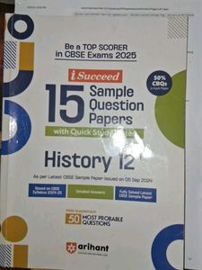 Cbse Class 12th History 15 Sample Question Paper