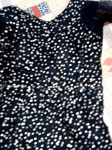 Beautiful Black Kurti For Girls