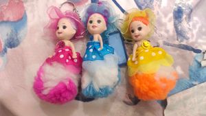 Doll Keychains (Set of 3)