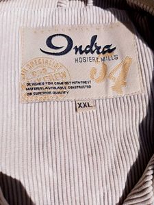 INDRA HOSIERY MILLS ORIGINAL RARE PREMIUM JACKET
