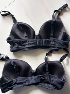Black Underwired Bras (Combo of 2)