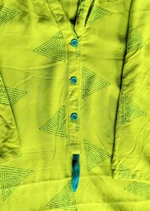 Green Kurti For Women