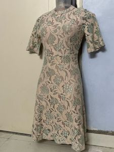 Chikenderi Designer Elegant Lace Dress