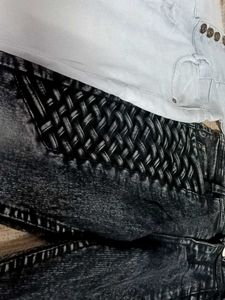 High-Waist Light &amp; Acid Wash Skinny Jeans Set