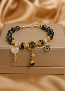 Charming Beaded Golden Eclipse Bracelet