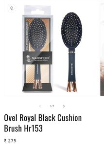 Majestique Royal Cushion HairBrush/HairComb