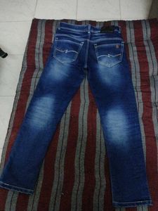 Dark Blue Denim Jeans