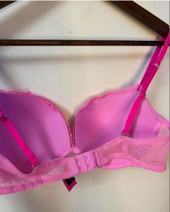 Pink Lace Bra