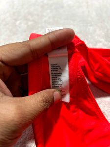 Orange Swim Top – Size XS