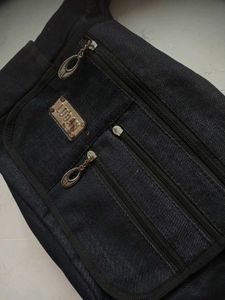 Denim Crossbody Bag