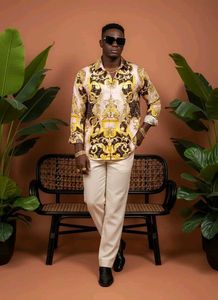 Stylish Patterned Men's Shirt