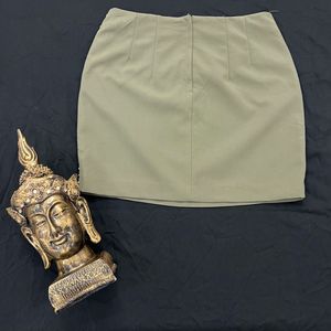 Olive Green H&amp;M Premium Skirt