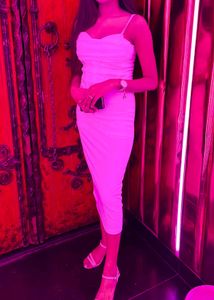 White Corset Midi Dress From Newme