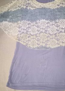 Lavender Net Base Fabric