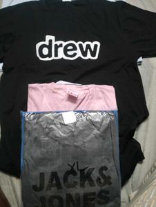 New Pure Cotton T Shirts Men And Women