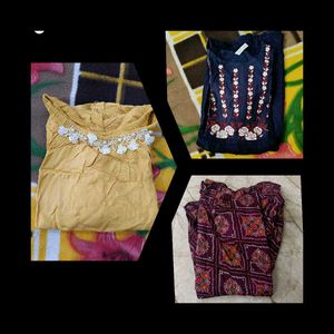Girl Tops 3 Pcs