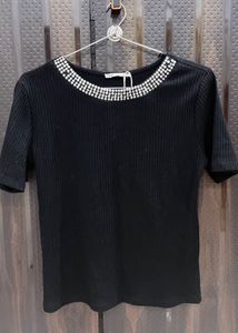 Classy Zara Top - Ribbed