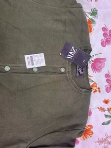 Stylish Olive Green Cardigan