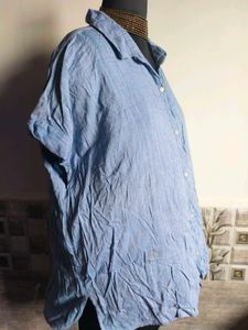 🎁Buy 1, Get 1 Free🎁Blue Casual Shirt XL Size
