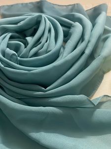 Sea Green Chiffon Stole