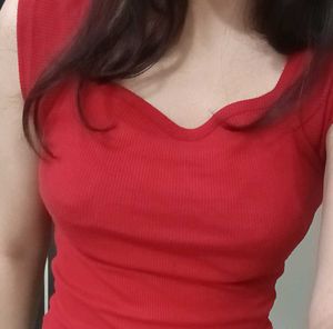 Halp Sleeve Trendy Women Crop Top