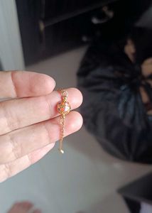 Giva 925 Real Silver Sphere Bracelet(Golden Color)