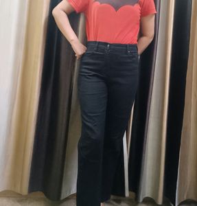 Black Wide Leg Jeans