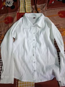 Creamy Casual Shirt