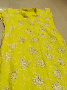 Beautiful Georgette Kurta Set With Sequin Work