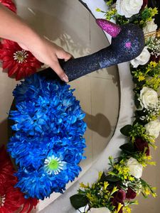 Floral Arch Ganpati Decoration New