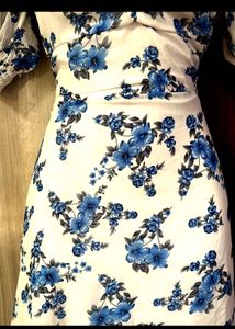 Floral Print Midi Dress❤️🌸