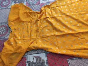 Yellow Dress Material