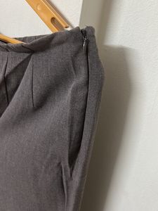 High waist Grey Wide Legs Pant 34 Size