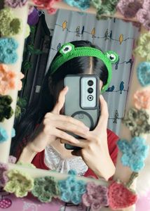 Crochet Frog Headband