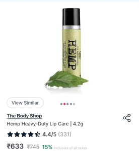 The Body Shop Hemp Lip Care