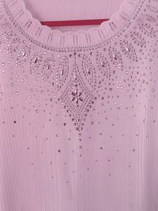 Korean White Party Top